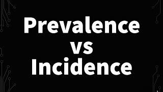 Prevalence Vs Incidence  Formulas  Statistic Shorts [upl. by Fagan]