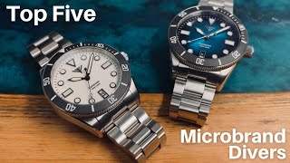 These 5 Watches ARE The “Best Of The Best” AFFORDABLE Microbrand Divers [upl. by Coates]