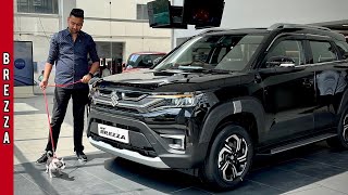 FronX se 101 better hai yeh ❤️ New Maruti Suzuki Brezza ZXi 2023  Black Colour [upl. by Ayifa]