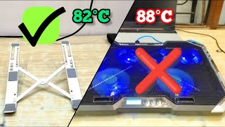 Laptop Stand vs Cooling Pad Which is Better for Your Laptop  Pros amp Cons [upl. by Dreyer]