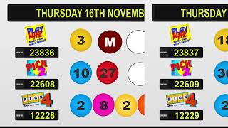 Nlcb Draw Results Friday 10th November 2023 [upl. by Eleanore]