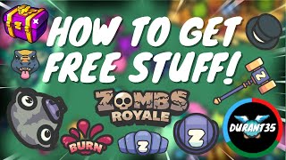 How to Get FREE STUFF in ZombsRoyaleio [upl. by Blanchette]