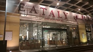 Experience EATALY Restaurant Riyadh KSA  Tahlia Street [upl. by Blayze]