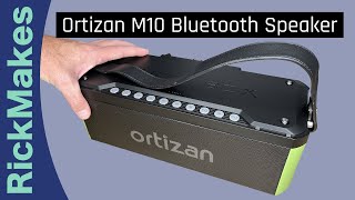 Ortizan M10 Bluetooth Speaker [upl. by Newberry]