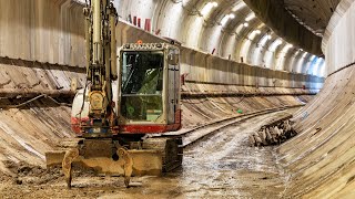 Abandoned Tunnel Boring Machine  Exploring an Unfinished Metro Tunnel [upl. by Conlin]