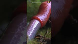 முழுசா உறுஞ்சி புழுவை விழுங்கும் அட்டை  Giant Leech swallowing Worm  Animaltube Tamil [upl. by Letreece]