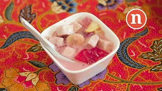 Nyonya Coconut Milk Dessert  Bo Bo Cha Cha  Bubur Cha Cha  摩摩喳喳 Nyonya Cooking [upl. by Tayyebeb]