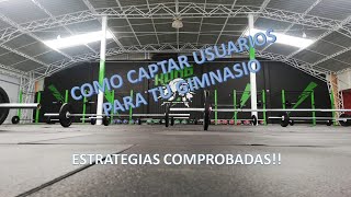 Como CAPTAR CLIENTES🧲 para tu Gimnasio 5 IDEAS BRILLANTES👌 [upl. by Destinee]