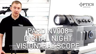 PARD NV008 Digital Night Vision Day Rifle Scope  QuickFire Review [upl. by Asilanna226]