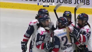 Djurgården Hockey vs Linköping HC  Game Highlights [upl. by Lobel]