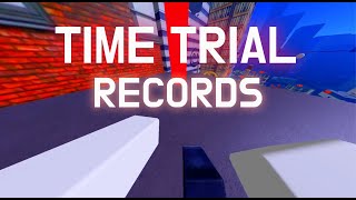 Roblox Parkour  Time Trial Records [upl. by Aniaz855]