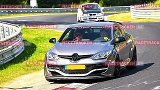 Nurburgring Touristenfahrten 010924 Lap 26 Megane 3RS Trophy  2 yellows [upl. by Aliekat111]