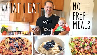 What I Eat In A Day NO PREP  PLANT BASED  OIL FREE [upl. by Norling541]