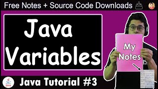 Java Tutorial Variables and Data Types in Java Programming [upl. by Naesyar652]