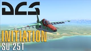 DCS World  Initiation SU25T  Allumage Décollage Atterri Crash FR [upl. by Cherise779]