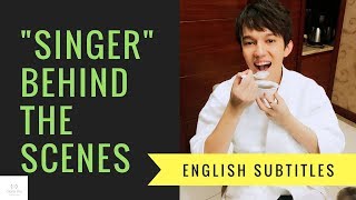 Dimash The Singer behind the scenes English subtitiles [upl. by Omocaig]