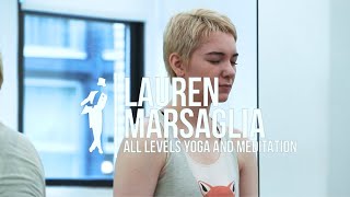 Lauren Marsaglia  All Levels Yoga amp Meditation  bdcnyc [upl. by Bradeord]