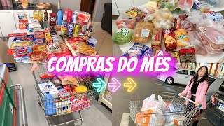 COMPRAS DO MÊS NO ATACADÃO DEU PRA ECONOMIZAR Tá tudo muito caro compras pra um casal MISSESREIS [upl. by Ahtiuqal]