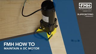 How to  Maintain a DC Motor  FMH Conveyors International [upl. by Chaing]