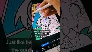 HOW TO MAKE AN OUTLINE on PROCREATE for iPad TUTORIAL [upl. by Valenta714]