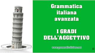 I gradi dellaggettivo [upl. by Rot]