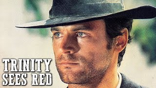 Trinity Sees Red  TERENCE HILL  Spaghetti Western  Free Western Movie  Cowboys  Full Films [upl. by Katine]