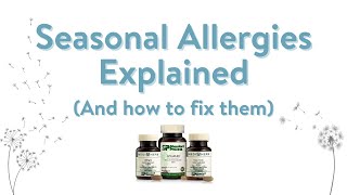 Seasonal Allergies Explained [upl. by Aiuqenehs]