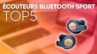 TOP5  MEILLEURS ÉCOUTEURS BLUETOOTH SPORT [upl. by Ginsberg]