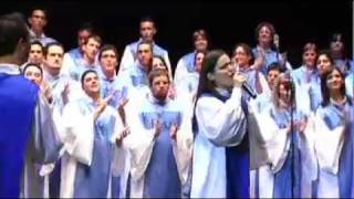 Coro Blau Gospel  Cuán Grande es Él [upl. by Heaps]