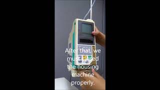 PROCEDURE TO USE INFUSION PUMP TERUMO  TE172 [upl. by Mendoza982]