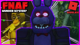 Roblox FNAF  FNAF Murder Mystery  There Is A MURDERER On The Loose Part 1 [upl. by Marcel470]