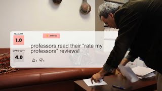 Professors React to Rate my Professor Reviews Alexander Paulin [upl. by Porta]