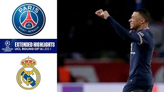 PSG vs Real Madrid Extended Highlights  Round of 16  Leg 1  CBS Sports Golazo [upl. by Ydisac616]