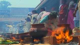 Attukal Pongala Festival  All women festival Kerala India [upl. by Eanad]