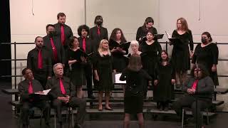 Hartnell College Chamber Singers Spring 22 Set Me As A Seal Joseph Martin [upl. by Nortal]