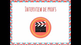 Interview de Profs  Lorientation [upl. by Anhpad]