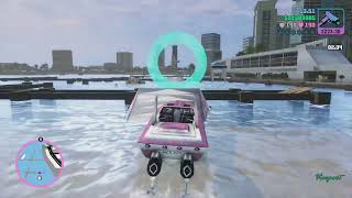 Grand Theft Auto Vice City – The Definitive Edition PS5 Boatyard Challenge [upl. by Miru136]