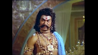 DrRajkumar Nostalgic Powerful Dialogue Scene  Bhaktha Prahlada Kannada Movie Best Scene [upl. by Herra918]