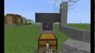 Minecraft Hopper Tutorial Demonstration and Block Overflow Solution [upl. by Louisette]