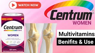 Centrum for Women Benefits and Use  Best Multivitamin Supplement for Womentrending healthcare [upl. by Aynuat]