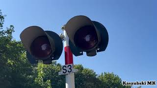 Przejazd kolejowy SSP Puck ul 10 Lutego  Railroad crossing in Puck🇵🇱  Chwilowo bez miniaturki [upl. by Mueller]