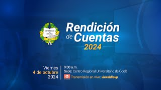 Rendición de Cuentas 2024 [upl. by Palla347]