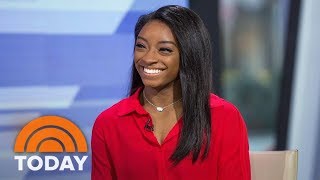 Olympic Medalist Simone Biles On Her Scholarship Lifetime Movie And Larry Nassar  TODAY [upl. by Hoshi]