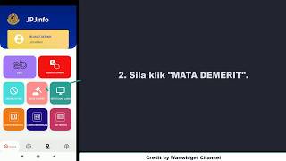 Cara Semak Mata Demerit JPJ Guna Smartphone [upl. by Kenric451]