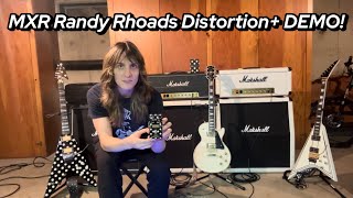 MXR Randy Rhoads Distortion DEMO  Rig Rundown [upl. by Simmie]