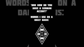 German Accent 🇩🇪🇩🇪🇩🇪 football bundesliga mönchengladbach german germanfootball germany [upl. by Aileve]