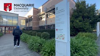 My Sister’s Exciting First Day at Macquarie University Sydney NSW Australia 🇦🇺 [upl. by Adlitam]