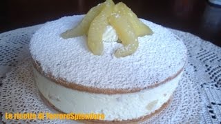 Torta margherita farcita con crema [upl. by Hewet]