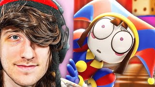 THE AMAZING DIGITAL CIRCUS PILOT  KreekCraft Reacts [upl. by Domel]