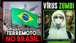 MAIOR TERREMOTO NO BRASIL VULCÃO DESCOBERTO e VIRUS ZUMBI I Absurdos da Semana [upl. by Nishom192]